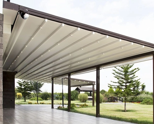 Afyonkarahisar Bioklimatik Pergola Sistemleri Termal Konfor