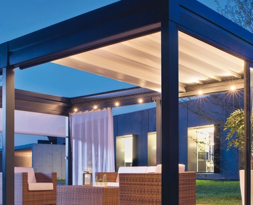 Bartın Bioklimatik Pergola Sistemleri ile Karadeniz'de Huzur
