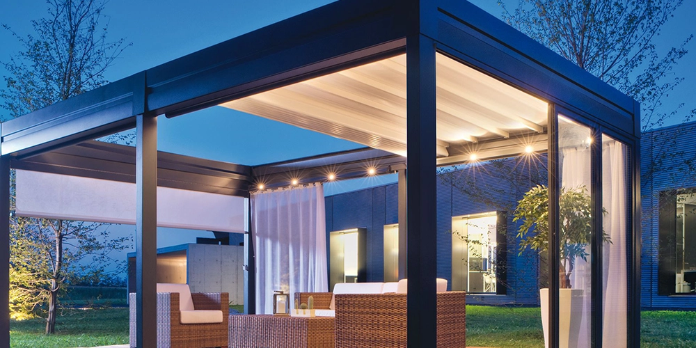 Bartın Bioklimatik Pergola Sistemleri ile Karadeniz'de Huzur