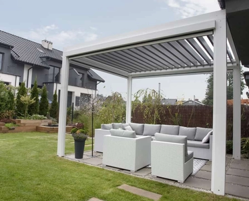 Bingöl Bioklimatik Pergola Sistemleri Karlı Dağlara Dayanıklı Konfor