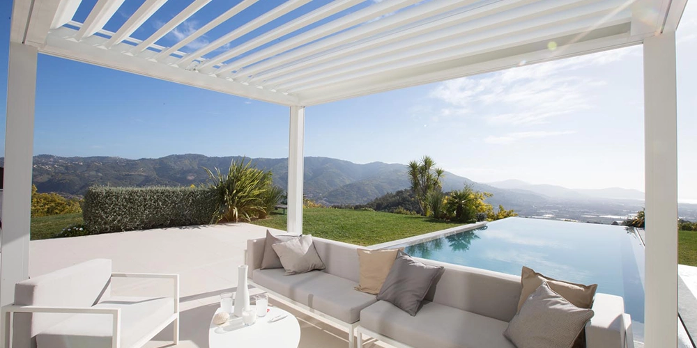 Erzincan Bioklimatik Pergola Sistemleri Dağların Eteğinde Konfor