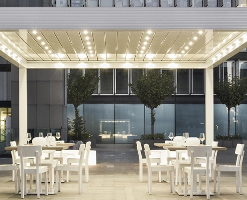 Erzurum Bioklimatik Pergola Sistemleri Karlı Kışlara Akıllı Çözüm