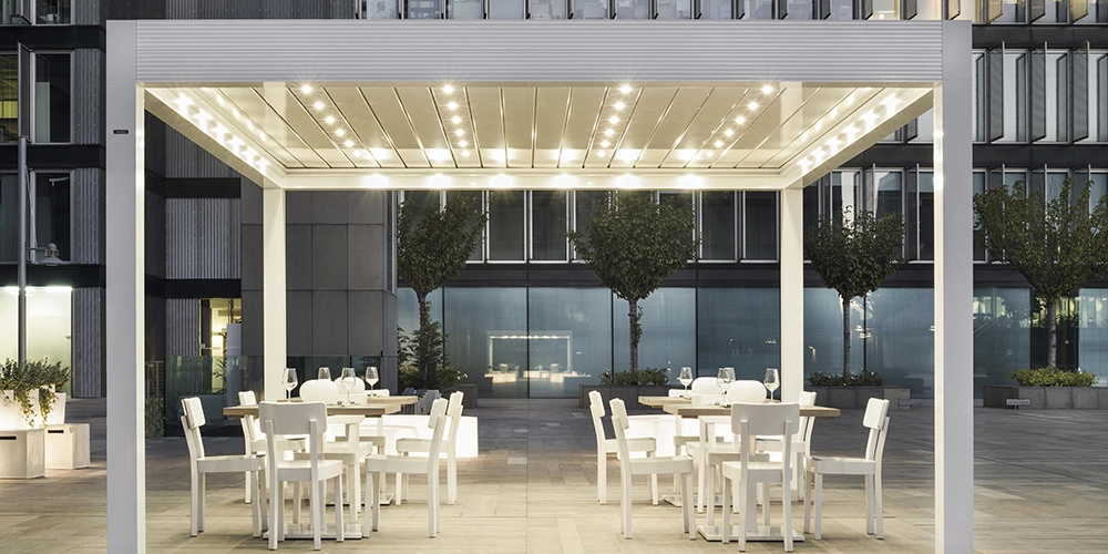 Erzurum Bioklimatik Pergola Sistemleri Karlı Kışlara Akıllı Çözüm