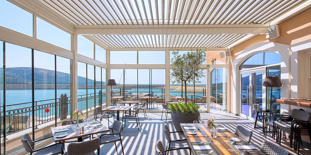 Eskişehir Bioklimatik Pergola Sistemleri Porsuk Kenarında Konfor