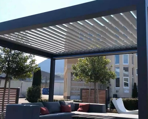 Gümüşhane Bioklimatik Pergola Sistemleri Dağların Kalbinde Konfor