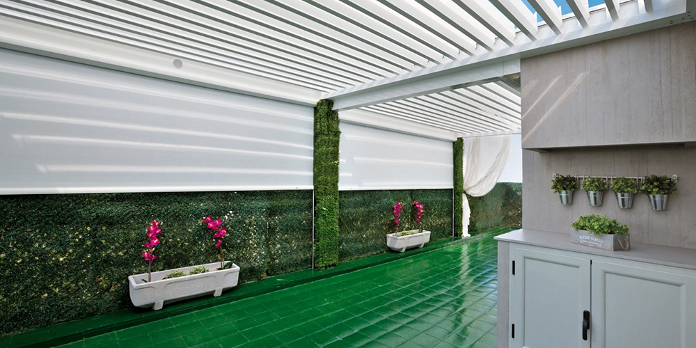 Kayseri Bioklimatik Pergola Sistemleri ile Dört Mevsim Konfor