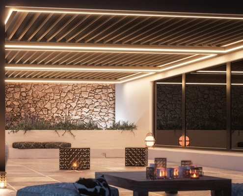 Mardin Bioklimatik Pergola Sistemleri ile Tarihe Konfor