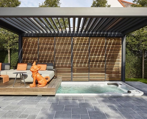 Niğde Bioklimatik Pergola Sistemleri ile Yıl Boyu Mekanlar