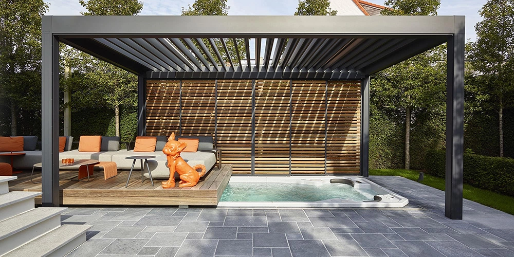 Niğde Bioklimatik Pergola Sistemleri ile Yıl Boyu Mekanlar Niğde Bioklimatik Pergola Sistemleri ile Yıl Boyu Mekanlar