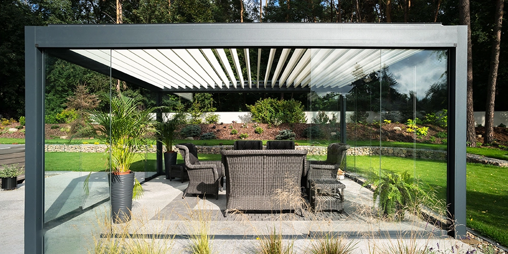 Tekirdağ Bioklimatik Pergola Sistemleri ile Trakya'da Konfor Tekirdağ Bioklimatik Pergola Sistemleri ile Trakya'da Konfor