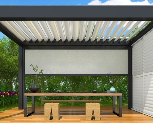 Tokat Bioklimatik Pergola Sistemleri Sakin Şehre Akıllı Gölge